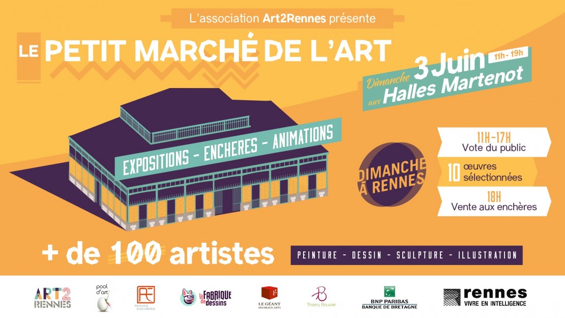 Flyer Le Petit Marché de l'Art 2